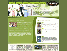 Tablet Screenshot of healthresearchlab.com